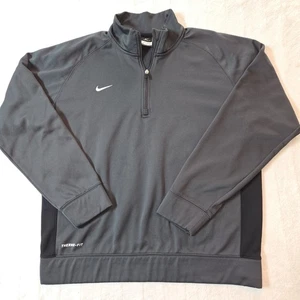 Nike Therma-Fit Maglione con zip 1/4 Nero - XXL - Foto 1 di 8
