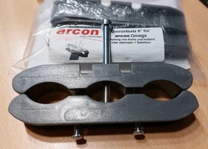 Arcon Multifeed Schiene - 2-fach fix - 6° - Astra / Hotbird - Umrüstsatz  2x40mm - Bild 1 von 3