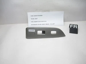 2006-2008 Lexus RX400H Front Right Window Switch Bezel 74230-48140 OEM - Picture 1 of 6