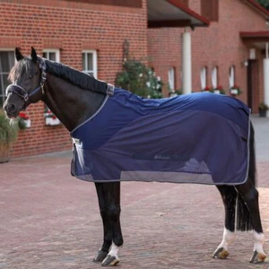 Fliegendecke BUCAS SHOW-LINE Competition Cooler in navy/grey - Bild 1 von 1