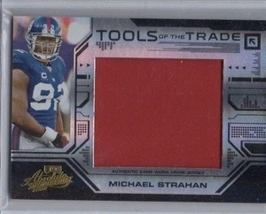 Parche Absolute Memorabilia Tools of the Trade 2008 #13 Michael Strahan 03/10 - Imagen 1 de 1