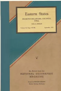 6 Bound Articles from National Geographic Magazine 1935-1941 United States - Picture 1 of 6