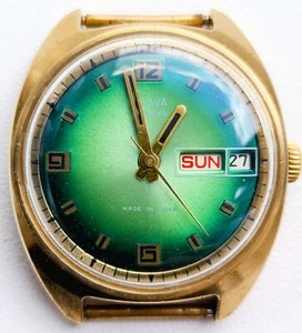 Sowjetische Uhr Slava Cal. 2428 Vintage Mechanische Armbanduhr Made in USSR 80er Jahre - Bild 1 von 13