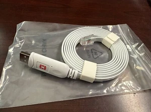 Fortinet Câble USB Console, Câble USB vers RJ45, Original OEM, NEUF et jamais utilisé - Photo 1/7