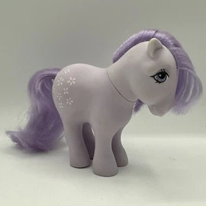 MLP G1 Hasbro My Little Pony Purple Blossom 1980s Toy Original Hong Kong - Bild 1 von 7
