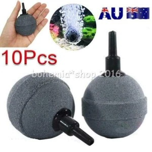 X10 Air Bubble Ball Stone Aquarium Aerator Fish Tank Pump Hydroponics Oxygen OZ - Picture 1 of 9