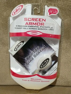 Intec Screen Armor Screen Protector 2006 Nintendo DS Lite NIP Old Stock B180 - Image 1 of 3