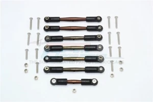 GPM SLA2W160ST STEEL HD ADJUSTABLE TIE RODS FOR 1/10 TRAXXAS SLASH PRO 2WD CAR - Picture 1 of 4