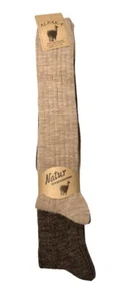 2-4 Paar Alpaka Schafwolle Kniestrümpfe Winterstrümpfe Damen Herren Gr.:35-46 - Bild 1 von 1