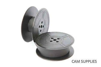 SILVER REED SILVERETTE TYPEWRITER RIBBON BLACK or PURPLE or BLACK and RED - Image 1 of 2