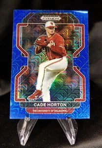 Panini 2022 Prizm Draft #7 Cade Horton - Rookie Blue Mojo - Bild 1 von 2