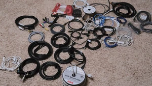 Asorted Cables (Bulk Used Cables) - HDMI, Category, USB, Audio, Coax, Etc. - Photo 1/11