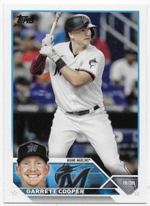 2023 Topps #321 Garrett Cooper - Miami Marlins
