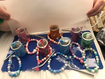 Cute phone charm Stanley Tumbler Cup Charm Bag Charm Phone Charm Phone Lanyard - Image 1 of 4