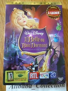 COFFRET COLLECTOR 2 DVD LA BELLE BOIS DORMANT WALT DISNEY VF N°18 HOLOGRAMME - Bild 1 von 6