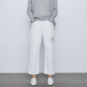 Las mejores ofertas en Zara white jeans para De mujer | eBay