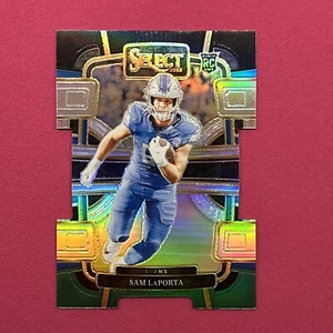 2023 Panini Select - Concourse Black & Green Prizm Die-Cut #35 Sam LaPorta (RC) - Picture 1 of 6