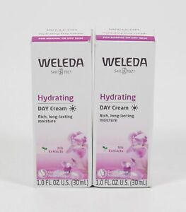 2 Weleda HYDRATING DAY Cream 1oz normal/dry skin Iris Extracts 07/2025