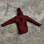 Wine Red 1/12th Action Figure Clothes T-shirt Model for 6" female&male Doll Toys