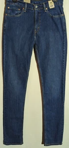 Men's Levi's 511 Slim Stretch Blue Jeans Size 34" Long Leg 38" NWT RRP $139.95 - Picture 1 of 12