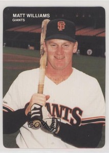 1990 Mother's Cookies Matt Williams Food Issue Matt Williams #1