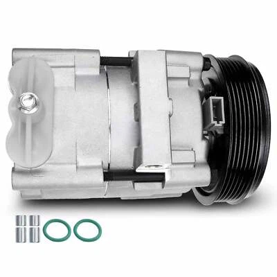 Compresor de aire acondicionado con embrague para Ford F-150 F-250 F-350 F-450 F-550 Super Duty F53 Foto 1 de 4