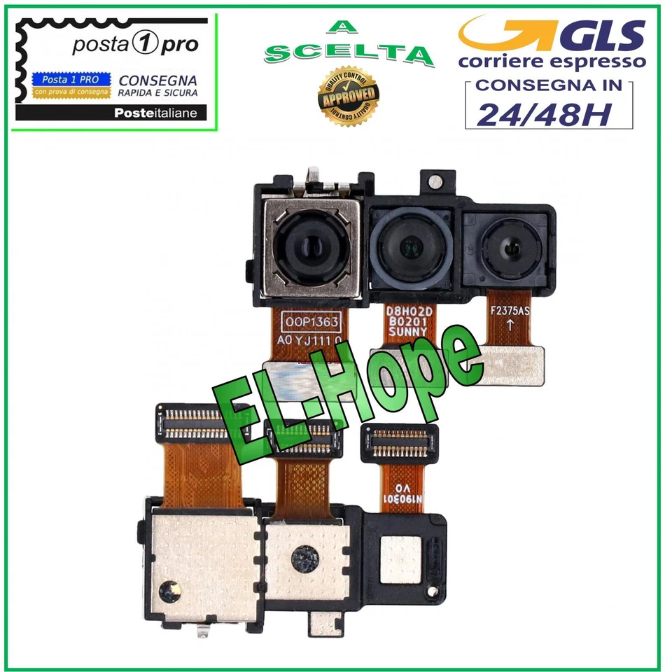 FOTOCAMERA BACK POSTERIORE HUAWEI P30 LITE MAR-LX1A FLAT FLEX MODULO CAMERA 24MP - Immagine 1 di 1