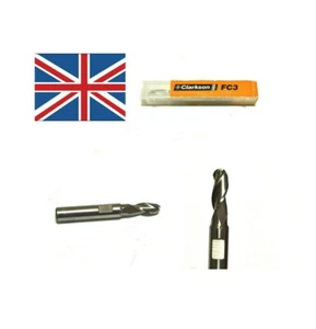 England Clarkson FC3 Schaftfräser Kugel 5,0 mm HSS Co Schaftdurchmesser 5,0 mm Mantel 3-flötig Nr1 - Bild 1 von 11