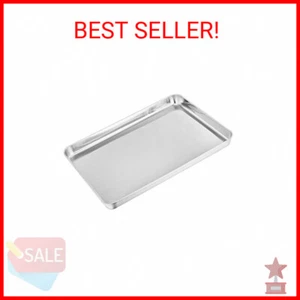 Teamfar Sartén Horno Tostador, Acero Inoxidable Tostador Horno Bandeja Utensilios Horno, 12.4’’’X 9. - Imagen 1 de 2