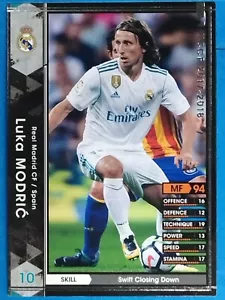 Panini WCCF 252/272 2017-2018 Luka Modric Japan Usato - Foto 1 di 2