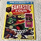 Fantastic Four “The Way It Began” Book And Record Set PR13 45 RPM 1974 Marvel