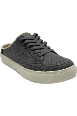 Zapatilla deportiva sin cordones Dr. Scholl's NBD franela gris Foto 1 de 3