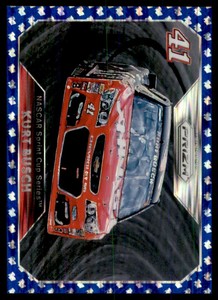 2016 Panini Prizm Prizms Blue Flag #46 Kurt Busch /99