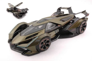 MODELLINO AUTO STATICO LAMBORGHINI V12 VISION GRAN TURISMO 2021 VERDE SCALA 1:18 - Foto 1 di 2
