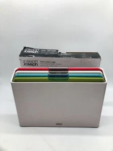 Joseph Joseph Folio Icon Schneidebrett-Set, rutschfest, farbcodiert, 24x34 cm - Bild 1 von 5