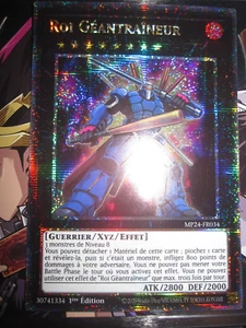 YU-GI-OH! SE QCSE 25TH ROI GEANTRAÎNEUR MP24-FR034 NEUF EDITION 1 FRANCAIS - Imagen 1 de 3