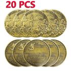 20PCS Challenge Coin Shellback US Navy Bronze Imperium Nepiuni Regis Collectible