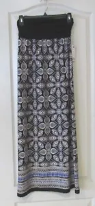 Apt. 9® Print Column Maxi Skirt Multi-colored Women's Sz. S NWT MSRP$36 - Picture 1 of 3