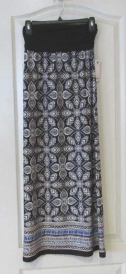 Apt. Maxi falda de columna con estampado 9® multicolor para mujer talla S NUEVO CON ETIQUETAS PRECIO DE VENTA SUGERIDO POR EL FABRICANTE $36 Foto 1 de 3