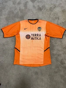 Nike Vintage Valencia 2002/2003 Away Football Shirt Soccer Jersey Sz XL - Picture 1 of 7