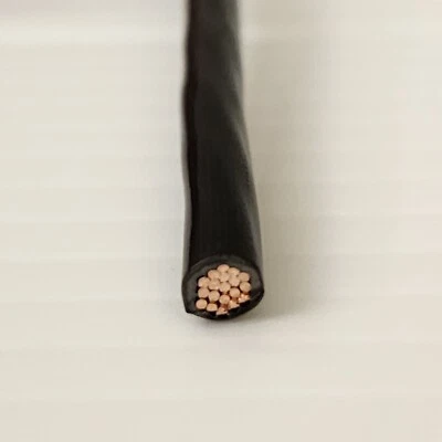 100 ft  8 AWG Stranded Copper Southwire THHN Simpull Black 20488345 - Image 1 of 4