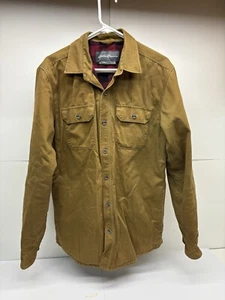 Eddie Bauer Mens Legend Wash Flex Fleece-Lined Shirt Jacket M Medium - Picture 1 of 6