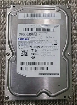 Samsung HD502IJ HD502IJ/C01 FW: 1AA01117 500GB SATA 3.5" HD - Image 1 of 3