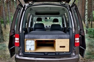 Campingbox MOON BOX VW Van Kombi Typ 111 Heckküche Schlafsystem Campingküche - Bild 1 von 10