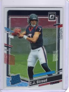 2023 PANINI DONRUSS OPTIC C.J. STROUD RC HOUSTON TEXANS - Picture 1 of 2