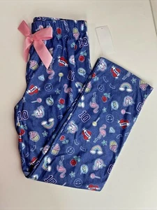 Sleep On It Fun Novelty Print Pajama Pants Size M(10/12)  - Picture 1 of 3