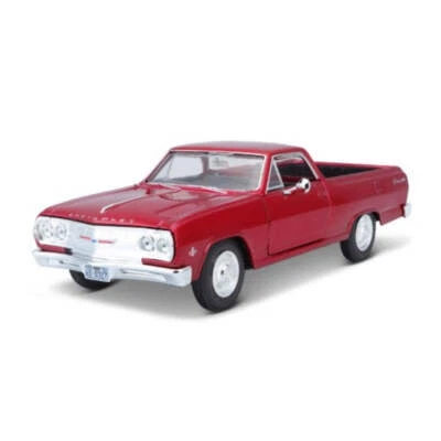 10-31977 Bburago Maisto - Chevrolet El Camino (1965), rossa - 1:25 - Immagine 1 di 4