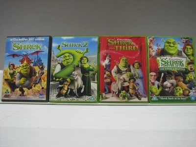 Shrek 1-4 (DVD) REGION 2 - Image 1 of 4