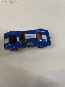 1972 Matchbox Superfast no 9 AMX Javelin Blue Yellow Interior England Lesney - Picture 1 of 3