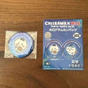 Chiikawa MLB Tokyo Series 2025 Button Pin Badge Los Angeles Dodgers - Picture 1 of 4